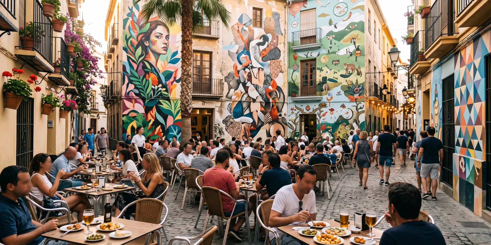 Dónde comer en el Soho de Málaga, por plan y con precios