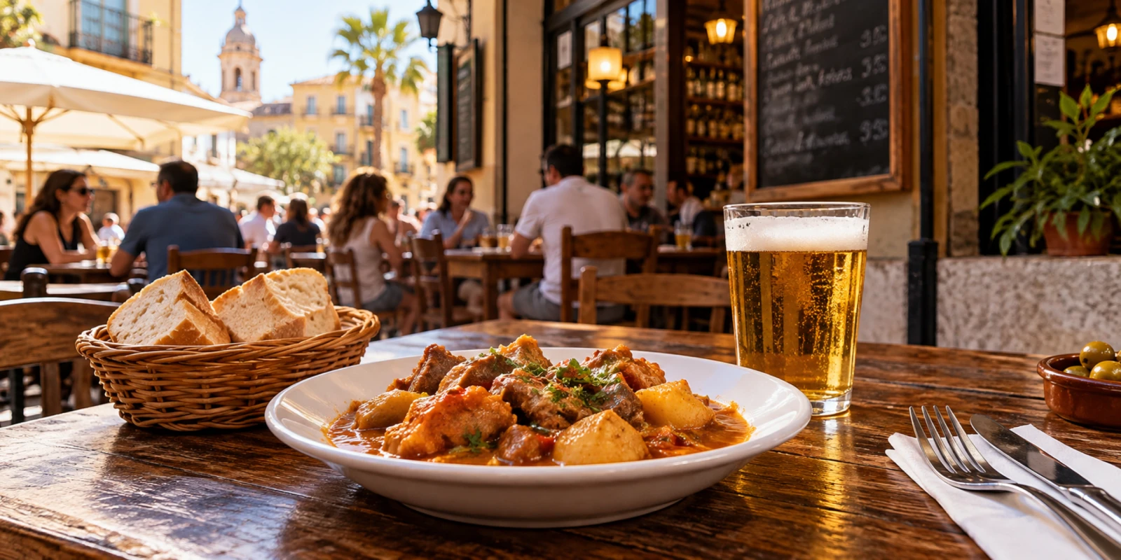 Cheap eats in Málaga, how the menú del día works
