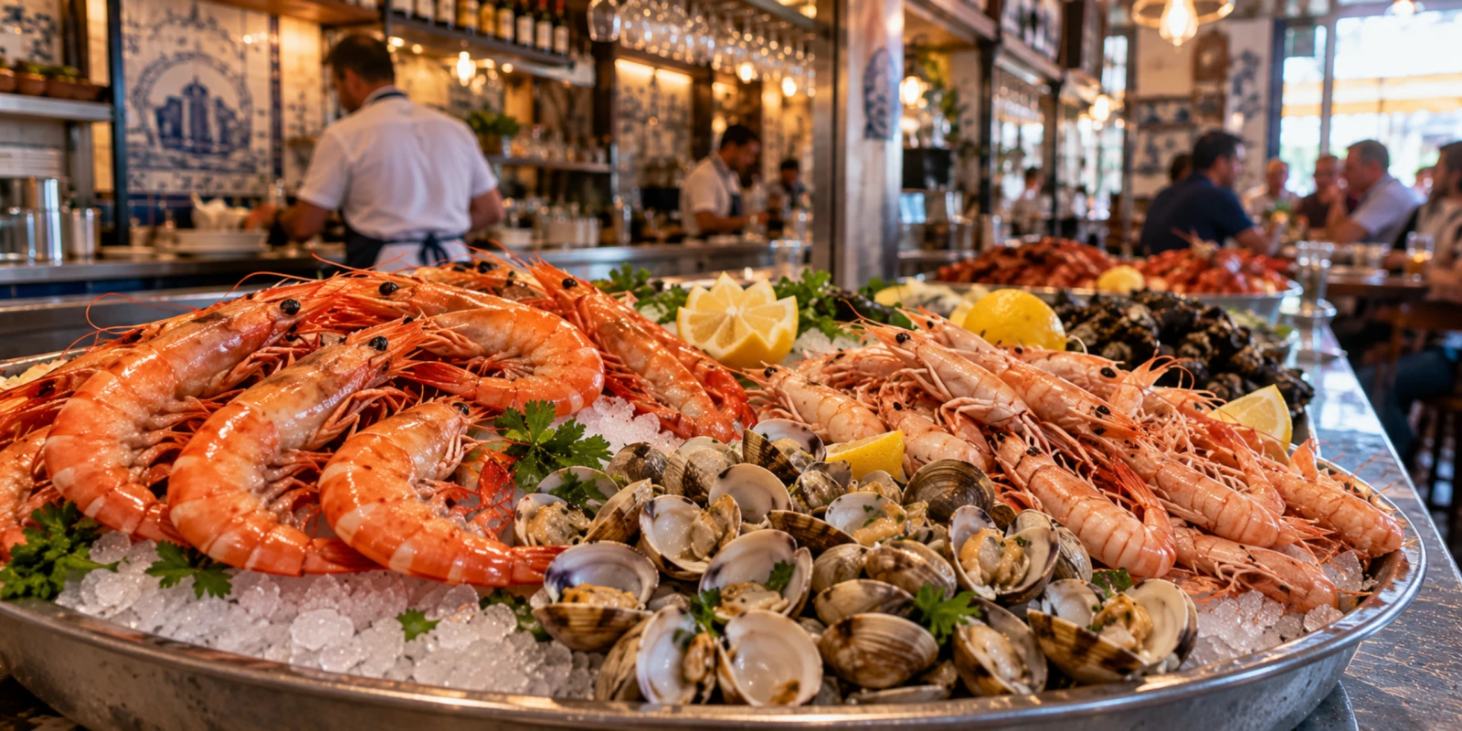 Seafood restaurants in Málaga, how to read the menu