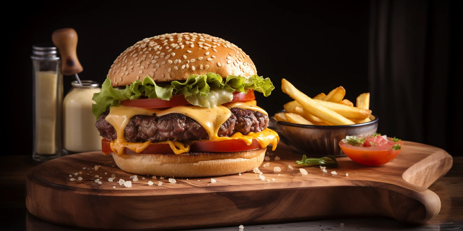 Hamburguesas en Málaga, cuánto cuestan con patatas