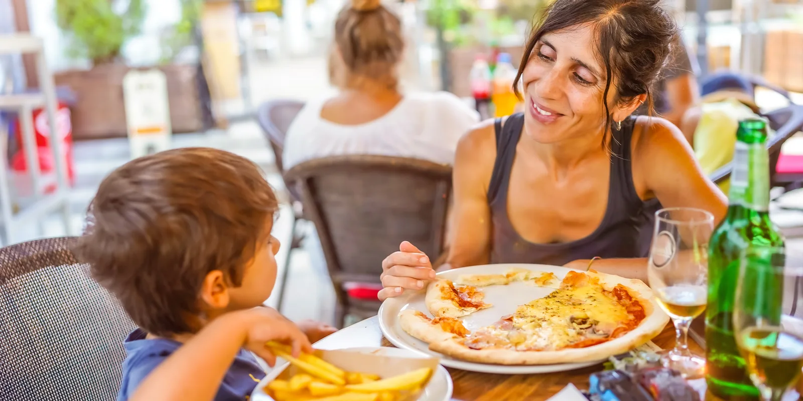 Restaurantes con niños en Málaga, ludoteca y menú infantil